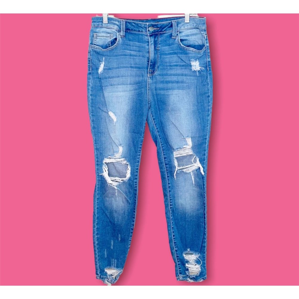 Forever 21 Distressed Jeans